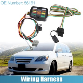 A ABSOPRO 1 Set Trailer Wiring Harness Wiring Kit 56161 4 Pins