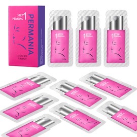 PERMANIA Lash Lift Kit,Separate Steps Products,Steps 10 sachets of 0.8g/0.03oz each Prep(STEP#1)