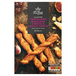 Morrisons All-Butter Cheese & Garlic Twists, 100g