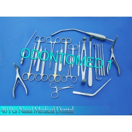 ODM Nasal Set of 40 Instruments Surgical ENT Medical Dental DS-946