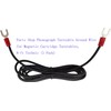 Parts Shop Phonograph Turntable Ground Wire for Magnetic Cartridge Turntables,