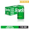 Sprite Mini-Can, 7.5oz, Lemon-Lime Flavor, Caffeine-Free
