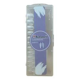 Kalanzi Tips Soft Gel Cuadrado Cortokalanzi 240uñas