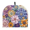 Yorfeemge Boho Flower Tea Cosy for Teapot Large Tea Cozy