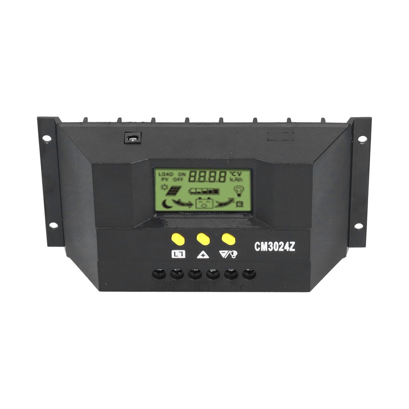 CM3024Z PWM Solar Charge Controller LCD Display Solar Panel Intelligent