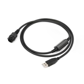 Wirenest USB Programming Cable for Motorola MOTOTRBO XPR4300, XPR4350, XPR4500, XTL Series Radios, HKN6184C Compatible