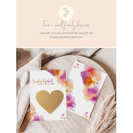 Joli Coon Pregnancy announcement scratch card - You are going to be an aunt - Baby announcement with envelope - Dream