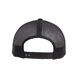 Flexfit Corduroy Retro Trucker Kappe, Black, One Size