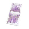 UKCOCO Purple Butterfly Nail Foam 500pcs Nail Guide Foam Roll