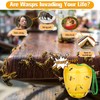 JNKNT Wasp Trap, Yellow Jacket Trap Outdoor Hanging, Non-Toxic Reusable