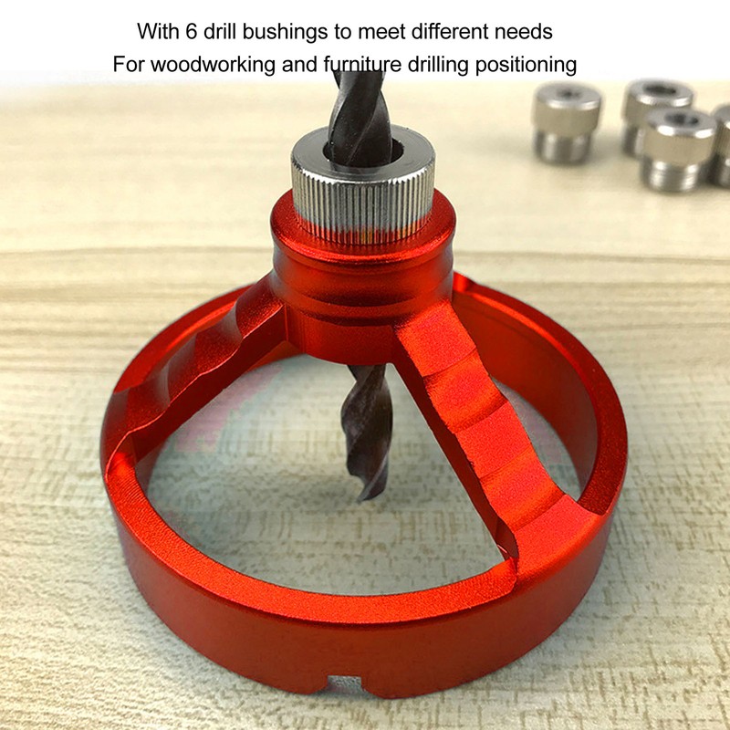 3 in 1 Vertical Hole Punch Locator with 6 Drill