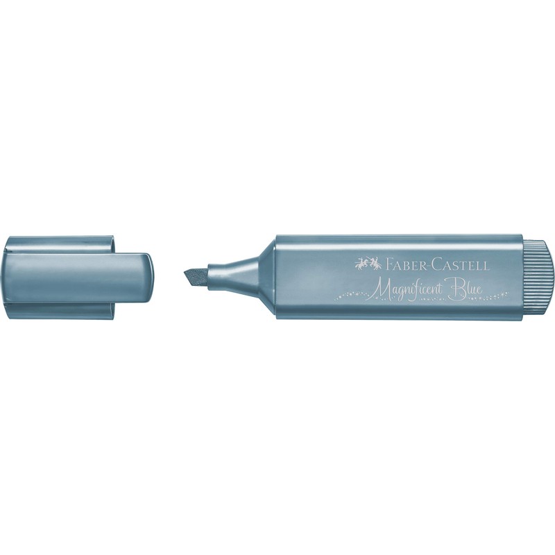 Faber-Castell 154647 – Highlighter TL 46, Metallic Ice Blue, 1