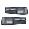 CROSSDESIGN Tail lights Assembly Compatible with 1987-1993 Ford Mustang Rear