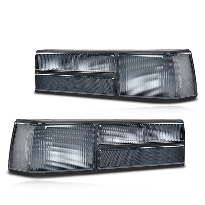 CROSSDESIGN Tail lights Assembly Compatible with 1987-1993 Ford Mustang Rear