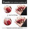 Nail Polish Strips - No UV Lamp Needed (Drama Queen