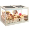 Prolee Hamster Cage with Openable Mesh Top,Solid Built Hamster Enclosure