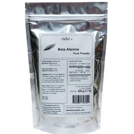 NuSci Pure Beta Alanine Powder for Endurance (500 Grams (1.1 lb))