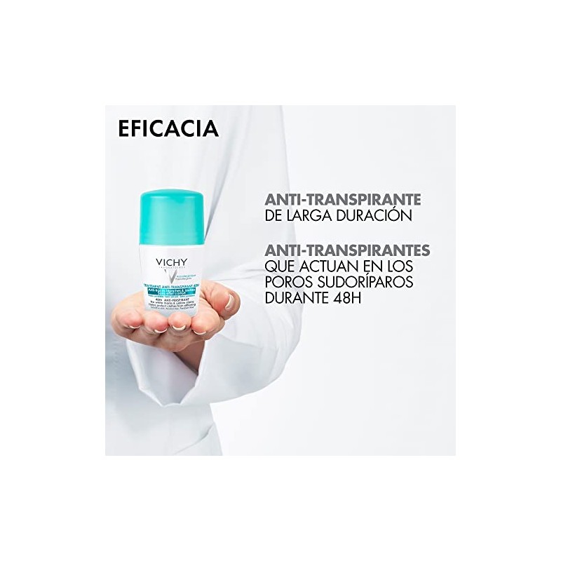 Vichy Desodorante Anti Transpirante Manchas Roll 48h Deos 50ml