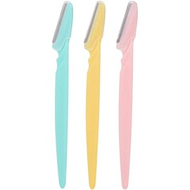 Fine Lines - Eyebrow Razor - Pack of 3, with Guarantee | Face Razors for Women, Manual Shavers Before Makeup | Eyebrow Shaper, with Dermaplaning Razors for Face | Facial Hair Remover