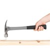 Dead On Tools-24oz Milled Face Fiberglass Framing Hammer,(DOHFG24M15)