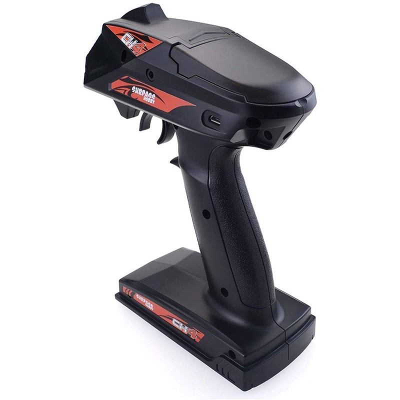 Fasizi 2.4G RC Car Controller 4 Channel Digital Radio Remote