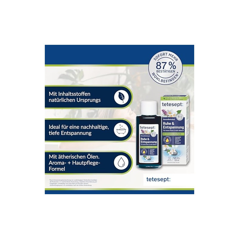 tetesept Bath Concentrate Rest & Relaxation 125 ml