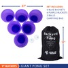 Rally and Roar Jumbo Tailgate Beer Pong Set - Includes