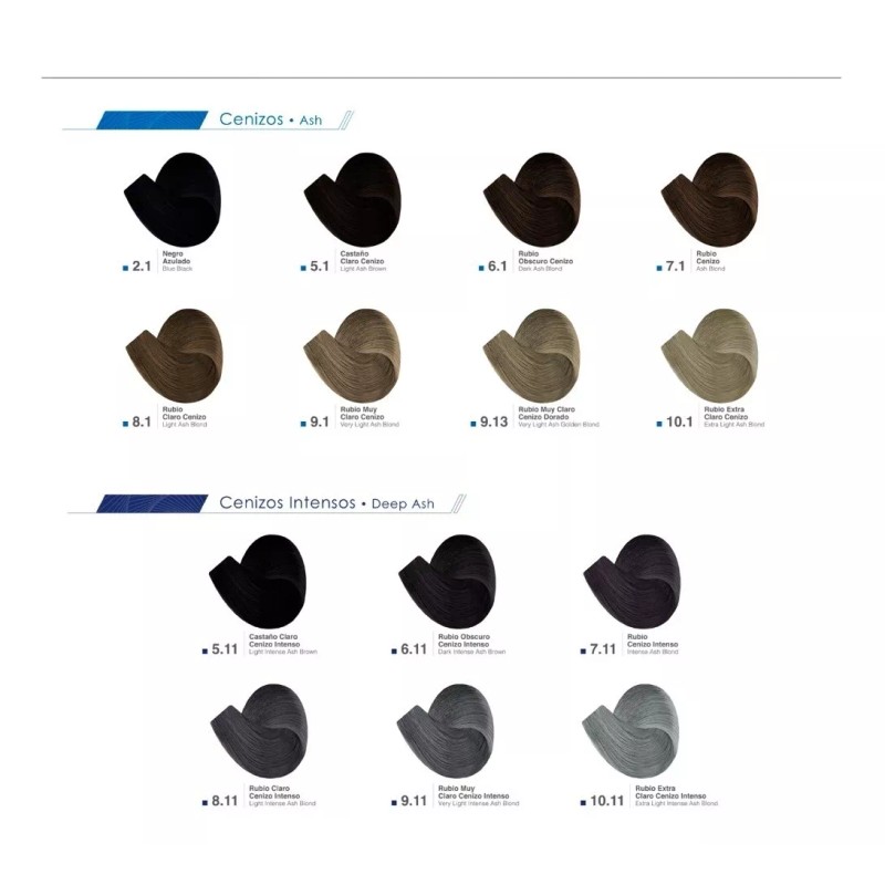 Color Tech 25 Tinte Profesional Cabello Tono Elegir Tubo 90g