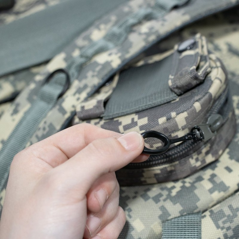 Zipper Pull Rope Replacement - Zipline Elastic Orbit Zipper Pull