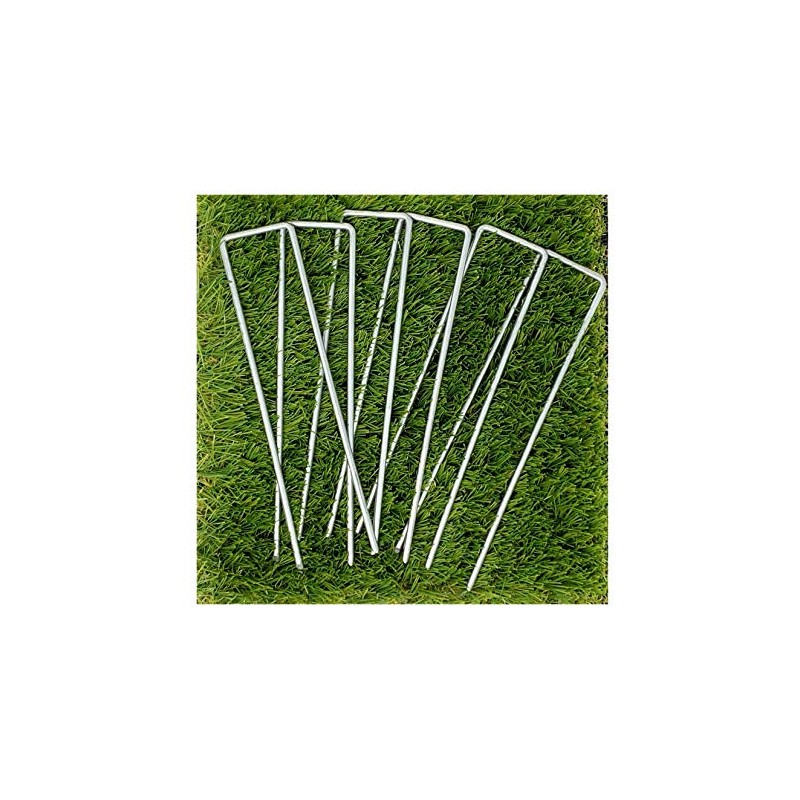 U-shaped Garden Securing Pegs for securing artificial grass weed fabric