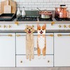 Funny Golden Retriever Dog Hand Towels for Bathroom Kitchen-Cute Decor