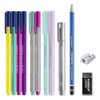 STAEDTLER Hand Lettering Set Hand Lettering Set, Cardboard Case with