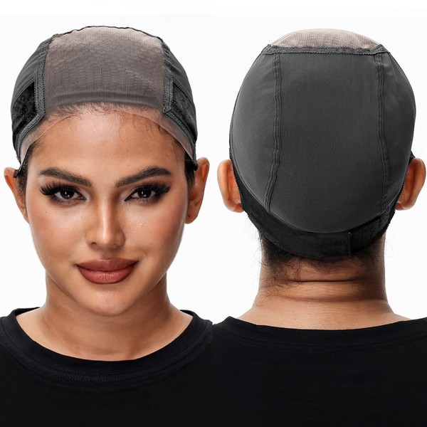 PORSMEER Wig Cap with Grip Band for Keeping Wigs in