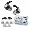 Reusable Ear Plugs for Sleeping and Swimming – Waterproof Noise