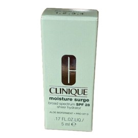 Clinique, Moisturizer Moisture Surge SPF28 Sheer Hydrator, 0.17oz/5ml