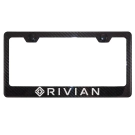 MVP Carbon Fiber License Plate Frame for Rivian