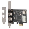 PCI -E 1X to 3-port 1394A (2 out of 1)