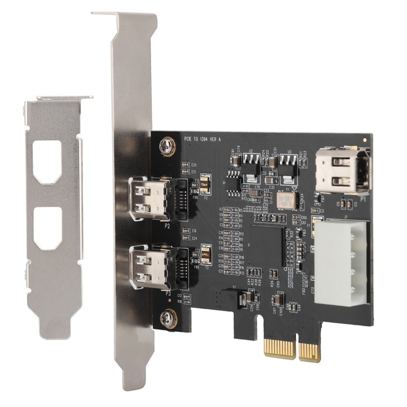 PCI -E 1X to 3-port 1394A (2 out of 1)