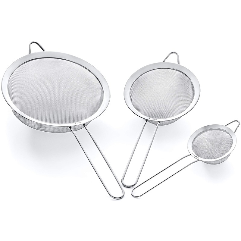 Proto Future Sieve Set Premium Fine Mesh – 304 Stainless