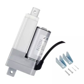 12V 고속 선형 액추에이터 - 2인치 스트로크 66파운드/300N 1.77인치/s 속도 마운팅 브래킷이 있는 IP54 12V High Speed Linear Actuator - 2-inch Stroke 66lbs/300N 1.77in/s Speed with Mounting Bracket IP54