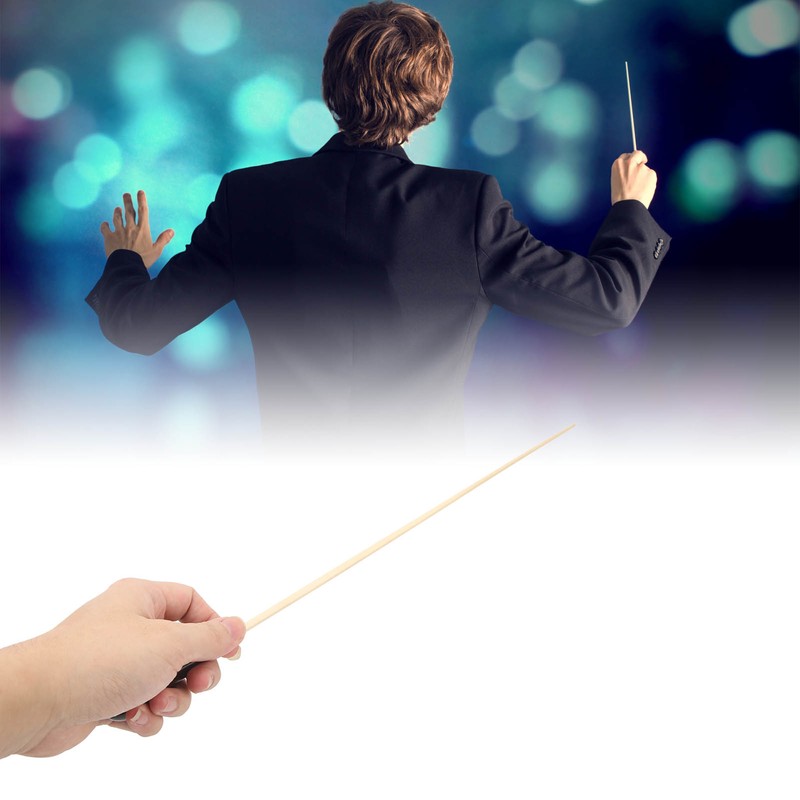 Music Conducting Baton Gift Maple Handle Band Orchestra Professional with