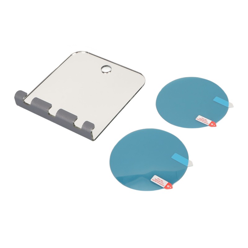 Anti Fog Shower Mirror Fogless Bathroom Shave Mirror Acrylic Shatterproof