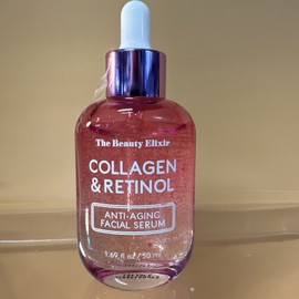 The Beauty Elixir Collagen & Retinol Anti-aging Face serum Healthy Skin 1.69 oz