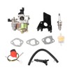 Carburetor with Gaskets Fuel Filter for SH265 SH255 CH260 CH270