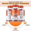rize labs - 6 Pack Keto Advanced Formula ACV Gummies