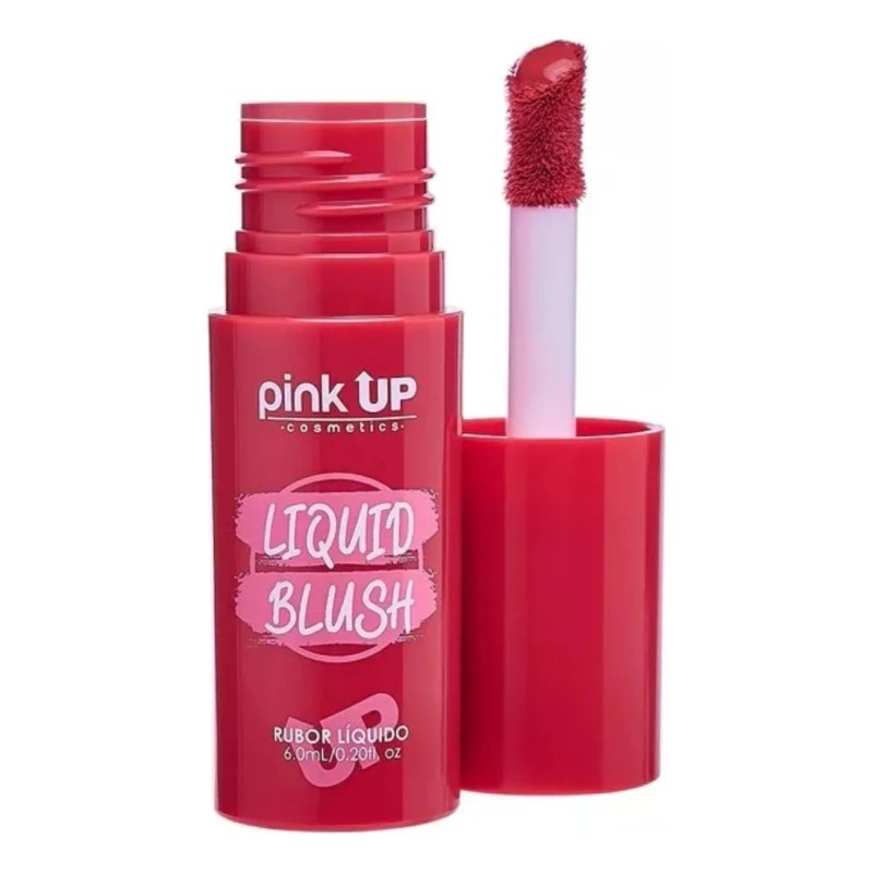 Rubor líquido pink up larga duración blushing