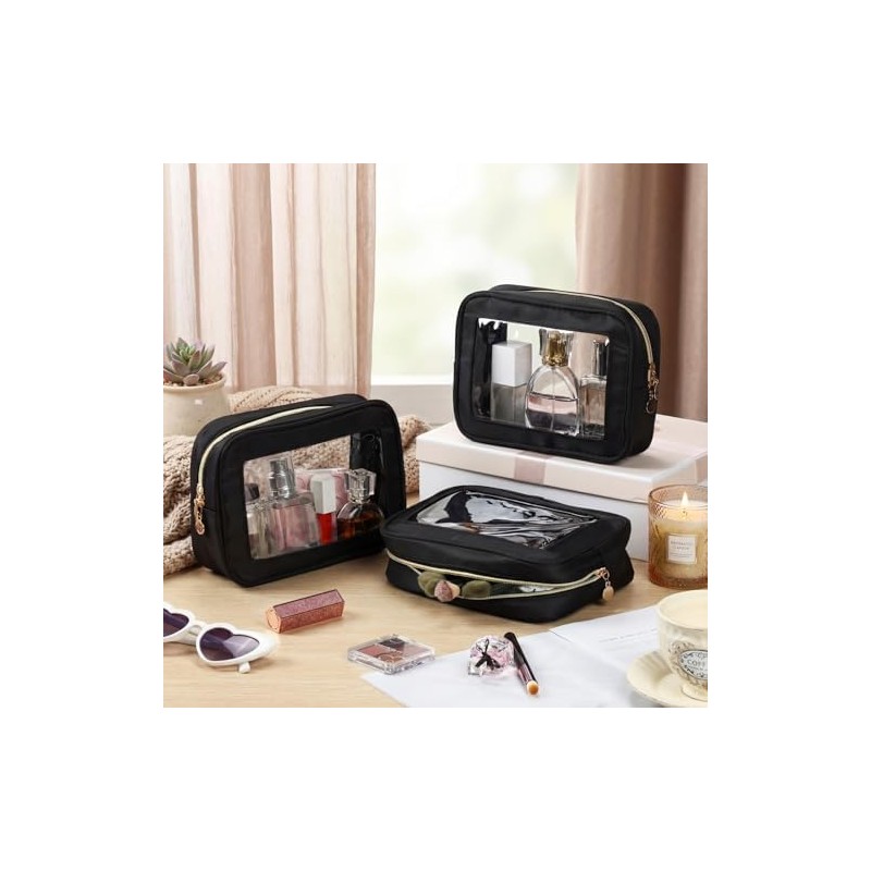 Cosmetic Bag Organizer Travel, Compact Lightweight Accessory for Travel and