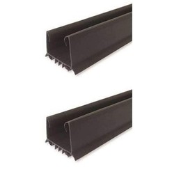 M-D Building Products 43337 M-D U-Shape Under Door Seal, 36 in L X 2-1/4 in W X 1-1/2 in H, 1-3/4 in Thick, Vinyl (Тwо Расk)