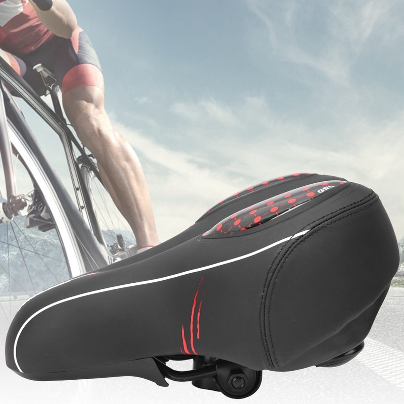 Large Bike Soft Seat Saddle Replacement Cycling Accessory for Mountain