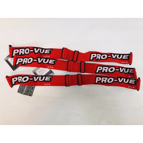 Smith Replacement Red Goggle Strap 42mm Wide Three Pack Scott